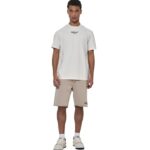 Body Action Sportswear Shorts Taupe Grey Ανδρική Βερμούδα Μπεζ