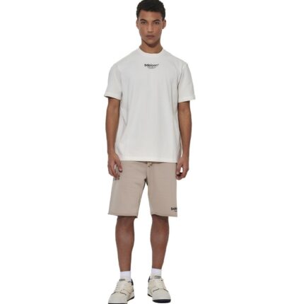 Body Action Sportswear Shorts Taupe Grey Ανδρική Βερμούδα Μπεζ