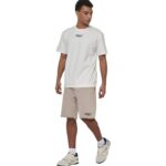 Body Action Sportswear Shorts Taupe Grey Ανδρική Βερμούδα Μπεζ