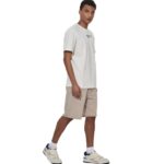 Body Action Sportswear Shorts Taupe Grey Ανδρική Βερμούδα Μπεζ