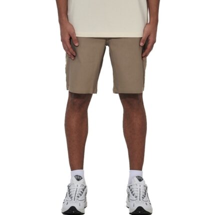 Body Action Tech Stretch Shorts Sand Beige Ανδρική Βερμούδα Μπεζ