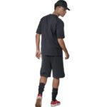 Body Action High Density Logo Terry Shorts Black Ανδρική Βερμούδα Μαύρη