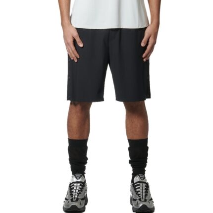 Body Action Yoga Short Black Ανδρική Βερμούδα Μαύρη