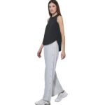 Body Action Loose Breathable Yoga Top Black Γυναικεία Αμάνικη Μπλούζα Μαύρη