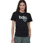 Body Action Logo Γυναικείο T-Shirt Black Γυναικεία Αμάνικη Μπλούζα Μαύρη