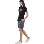 Body Action Logo Γυναικείο T-Shirt Black Γυναικεία Αμάνικη Μπλούζα Μαύρη