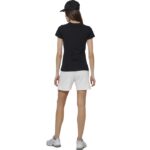 Body Action Slim Fit T-Shirt Black Γυναικεία Κοντομάνικη Μπλόυζα Μαύρη