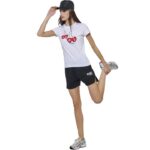 Body Action Slim Fit T-Shirt White Γυναικεία Κοντομάνικη Μπλόυζα Λευκή