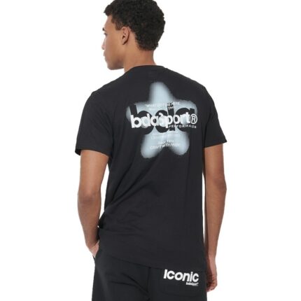 Body Action Slim Fit T-Shirt Black Ανδρική Κοντομάνικη Μπλόυζα Μαύρη