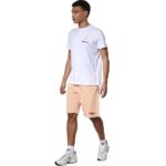 Body Action Slim Fit T-Shirt White Ανδρική Κοντομάνικη Μπλόυζα Λευκή