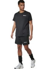 Body Action Ανδρικό Αθλητικό T-shirt Μαύρo