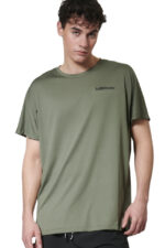 Body Action Ανδρικό Αθλητικό T-shirt Λαδί