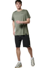 Body Action Ανδρικό Αθλητικό T-shirt Λαδί