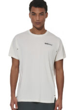 Body Action Ανδρικό Αθλητικό T-shirt Λαδί Εκρού