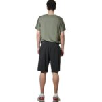 Body Action Ανδρικό Αθλητικό T-shirt Λαδί Εκρού