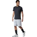 Body Action Lightweight Short-Sleeve Yoga T-Shirt Black Ανδρική Κοντομάνικη Μαύρη