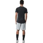 Body Action Lightweight Short-Sleeve Yoga T-Shirt Black Ανδρική Κοντομάνικη Μαύρη