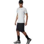 Body Action Lightweight Short-Sleeve Yoga T-Shirt Light Grey Ανδρική Κοντομάνικη Ανοιχτό Γκρι