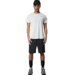 Body Action Lightweight Short-Sleeve Yoga T-Shirt Light Grey Ανδρική Κοντομάνικη Ανοιχτό Γκρι