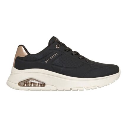 Skechers Uno Flex- Eco Air Γυναικεία Sneakers Μαύρα