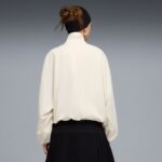 Puma Style Jacket Windbreaker Γυναικείο Αντιανεμικό Εκρού