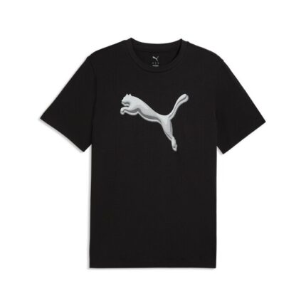 Puma Graphic Cat Logo Tee Ανδρικό Κοντομάνικο Μαύρο