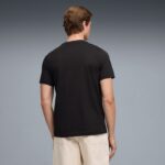 Puma Graphic Cat Logo Tee Ανδρικό Κοντομάνικο Μαύρο