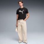 Puma Graphic Cat Logo Tee Ανδρικό Κοντομάνικο Μαύρο