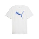 Puma Graphic Cat Logo Tee Ανδρικό Κοντομάνικο Λευκό