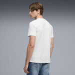 Puma Graphic Cat Logo Tee Ανδρικό Κοντομάνικο Λευκό