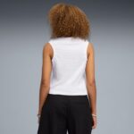 Puma Her Comfort Tank Γυναικεία Αμάνικη Μπλούζα Λευκή