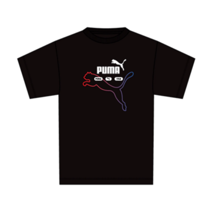 Puma Ess Logo Lab Summer Tee Ανδρικό Κοντομάνικο Μαύρο