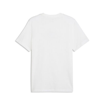 Puma Ess Logo Lab Summer Tee Ανδρικό Κοντομάνικο Λευκό