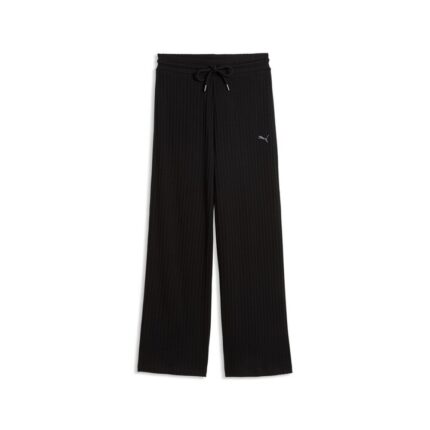 Puma Her Comfort High-West Wide Leg Γυναικείο Παντελόνι Μαύρο