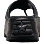 Converse All Star Chuck Taylor Thongs Γυναικείες Παντόφλες Μαύρες