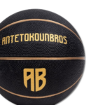 AntetokounBros Gold Ball Mπάλα Μπάσκετ Μαύρη / Χρυσή