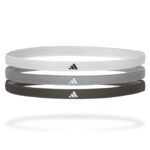 adidas Hairbands White, Grey, Black Αθλητικό Περιμετώπιο Mαύρο / Γκρι /Λευκό