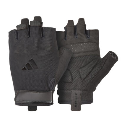 adidas Essential Training Gloves Γάντια Γυμναστικής Μαύρα Medium