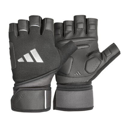 adidas Wrist Wrap Training Gloves Γάντια Γυμναστηρίου Μάυρα X-Large