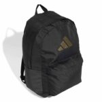 adidas Classic 3 Bar Logo Backpack Σακίδιο Πλάτης Μαύρο / Χρυσό