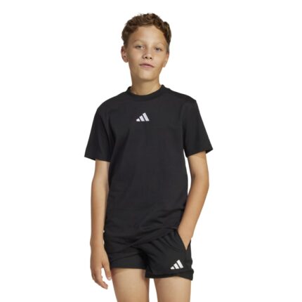 adidas Essentials Tee Kids Παιδικό Κοντομάνικο Μαύρο