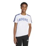 adidas Codes Collegiate Graphic T-Shirt Kids Παιδικό Kοντομάνικο Λευκό / Μπλε