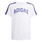 adidas Codes Collegiate Graphic T-Shirt Kids Παιδικό Kοντομάνικο Λευκό / Μπλε