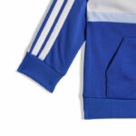 adidas Seasonal Essentials Tiberio 3-Stripes Tricot Track Suit Kids Βρεφικό Σετ Φόρμας Μπλε