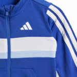adidas Seasonal Essentials Tiberio 3-Stripes Tricot Track Suit Kids Βρεφικό Σετ Φόρμας Μπλε