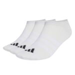 adidas Thin & Light Ess No Show Socks 3P Kάλτσες Λευκές