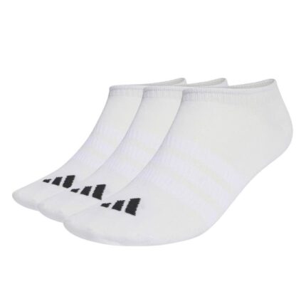 adidas Thin & Light Ess No Show Socks 3P Kάλτσες Λευκές