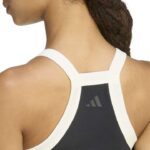 adidas Seasonal Essentials Colorpop Top Γυναικεία Αμάνικη Μπλούζα Μαύρη