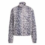 adidas Workout Essentials Leopard Woven Jacket Γυναικεία Ζακέτα Λεοπάρ