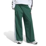 adidas Essentials 3-Stripes Lifestyle Woven Parachute Pants Γυναικείο Παντελόνι Πράσινο